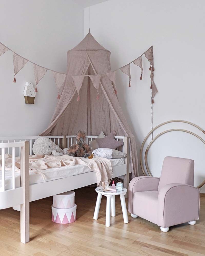 JaBaDaBaDo Aufbewahrungskorb aus Stoff Dusty Pink