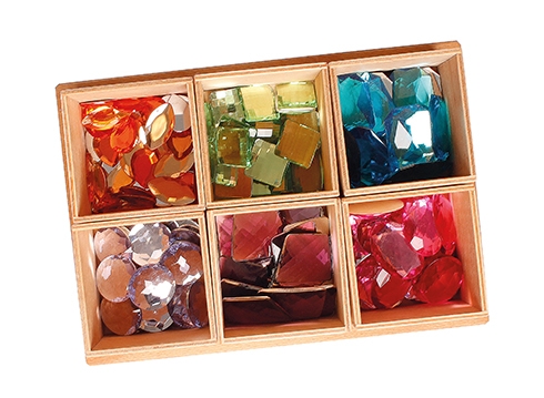 GRIMM´S Riesen Acrylsteine Glitzersteine (140 Stück)