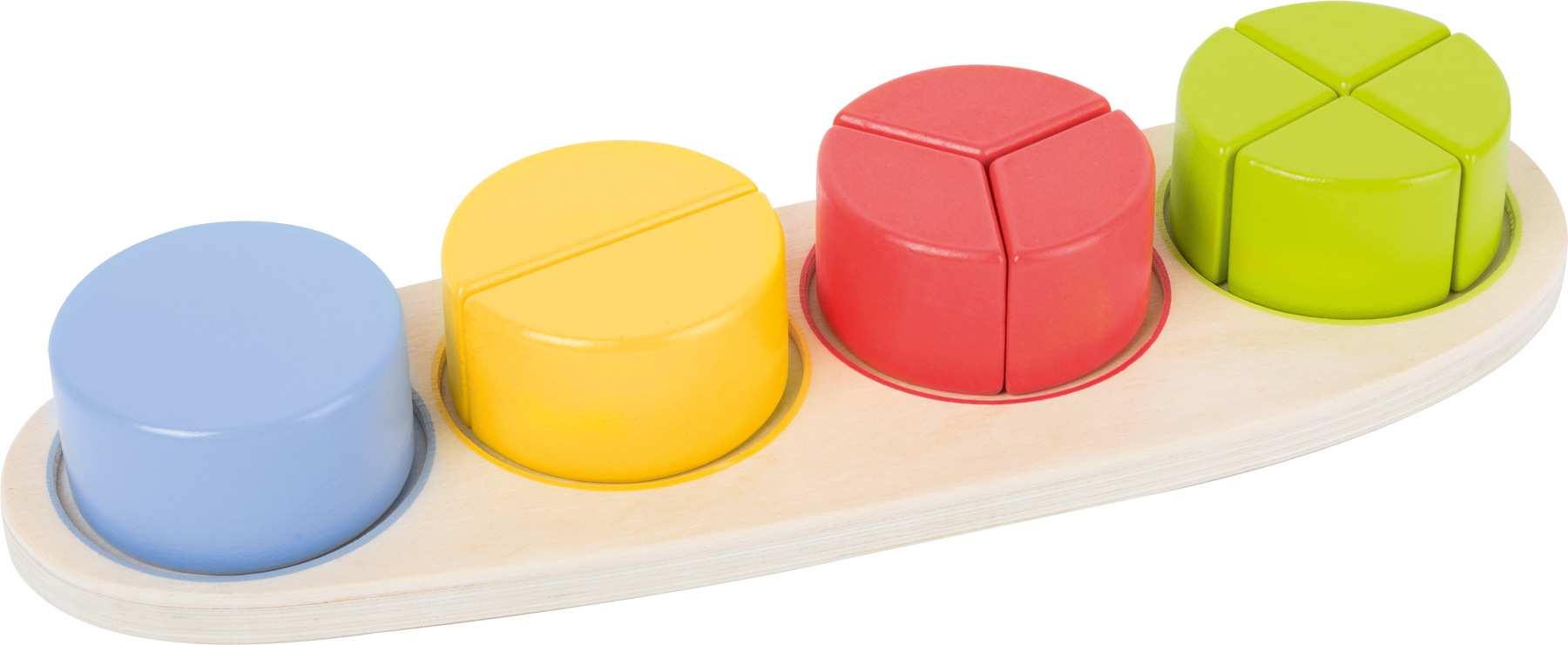 Steckpuzzle Bruchkreise Educate
