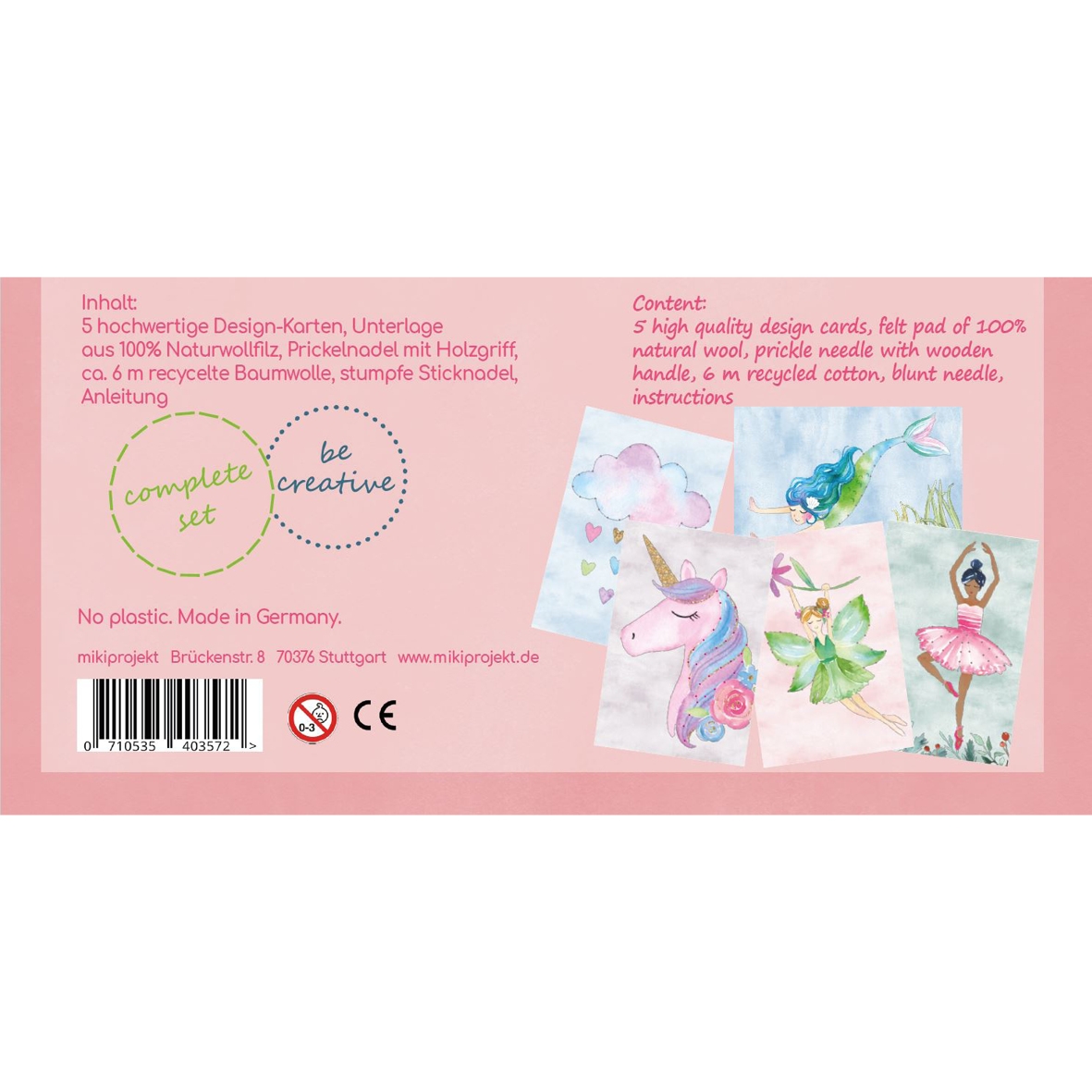 mikiprojekt Bastelset Prick-Stick 5 Dreams