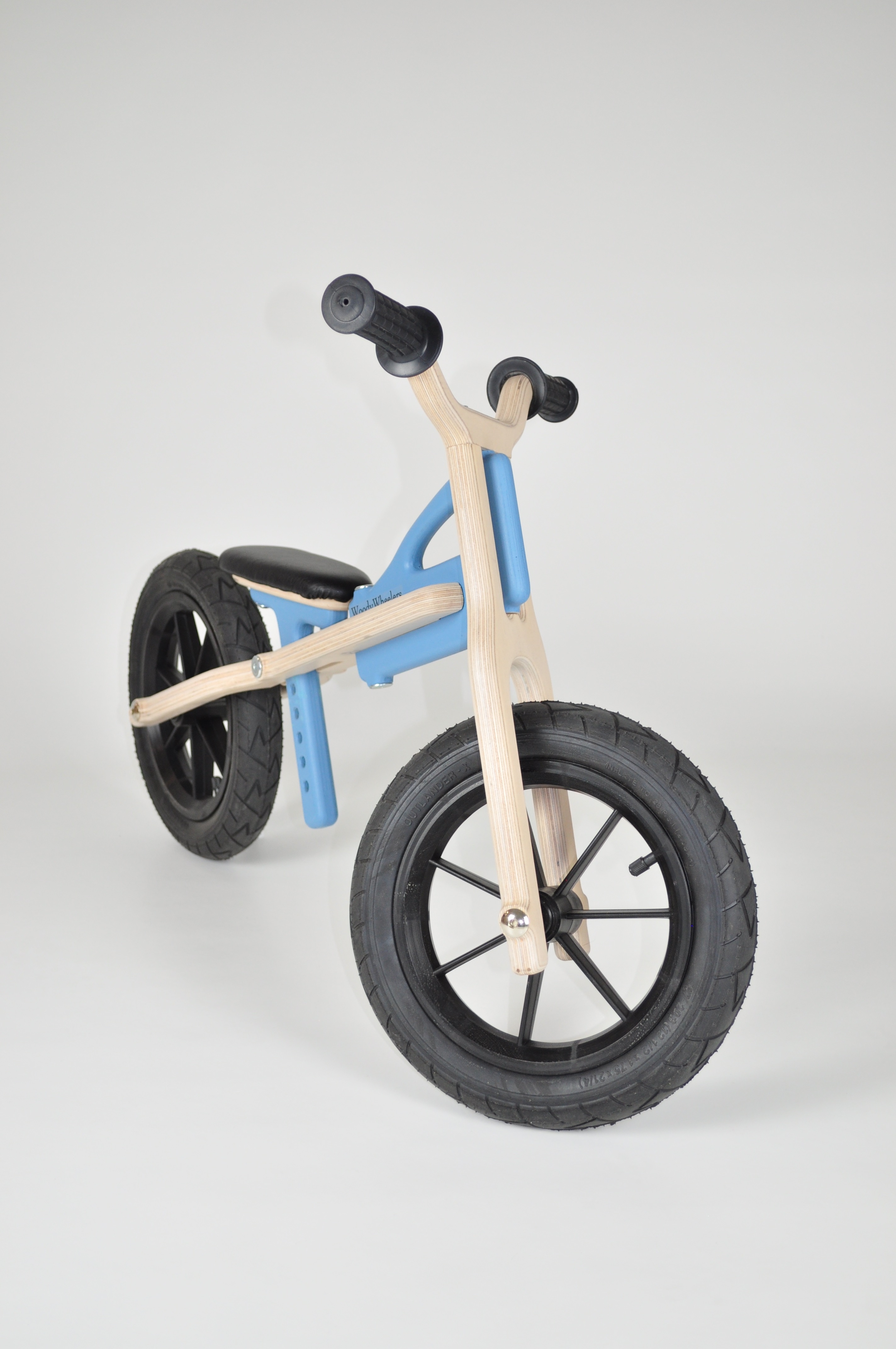 WoodyWheelers Laufrad Woody blau