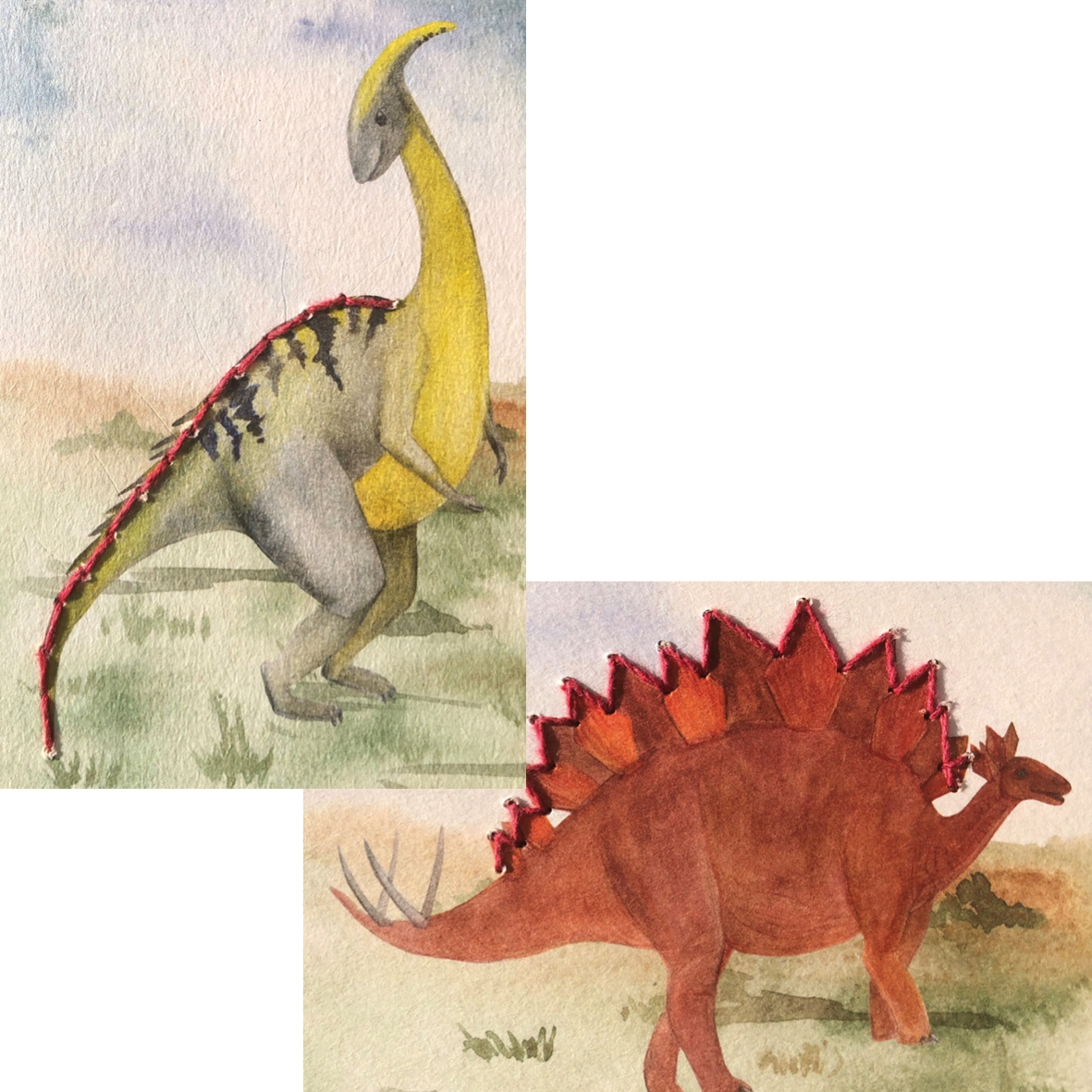 mikiprojekt Bastelset Prick-Stick 5 Dinos