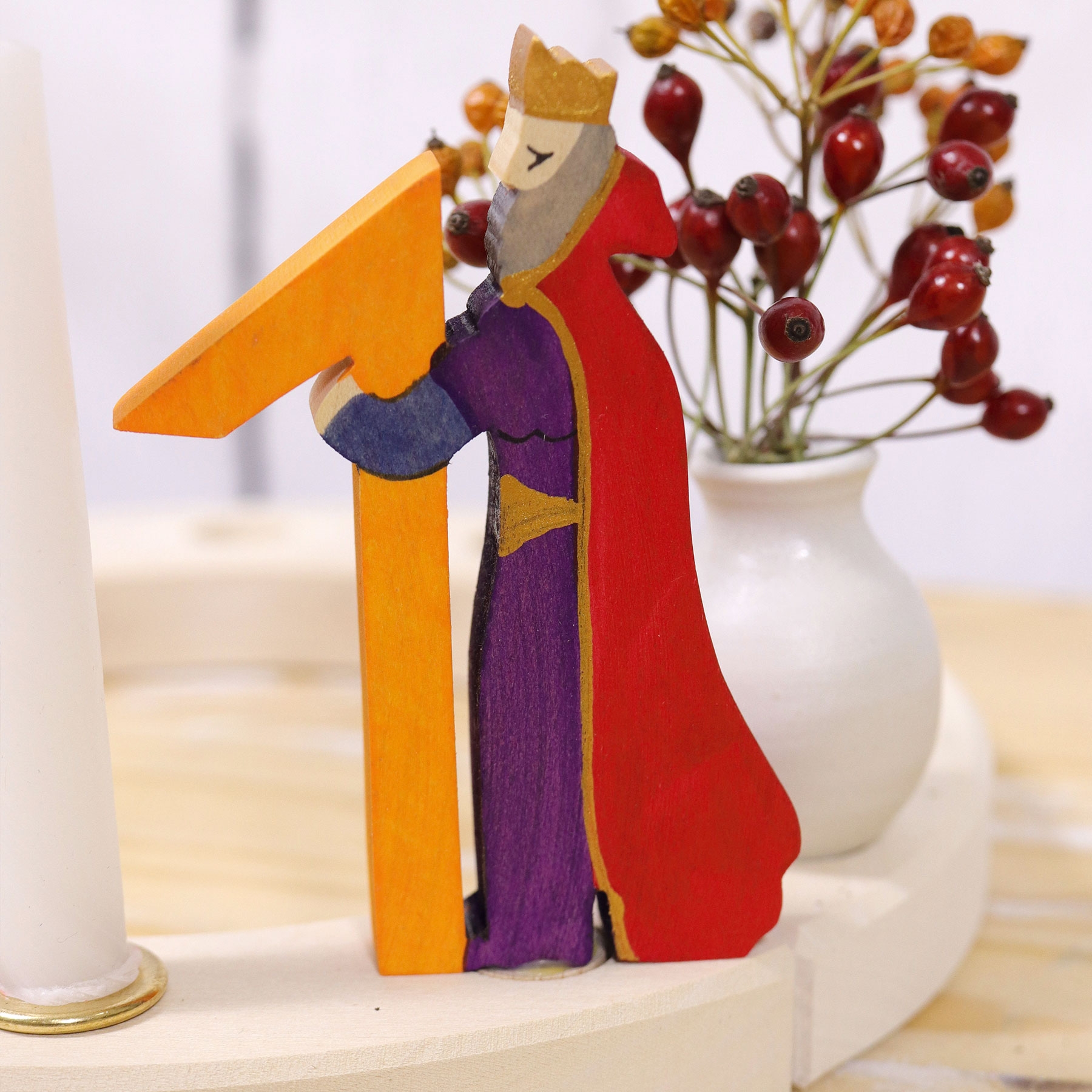 GRIMM´S Stecker Stecker Vase weiß