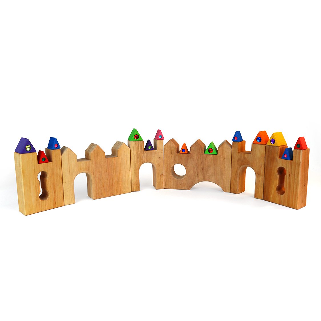 BAUSPIEL Erweiterung für die Ritterburg (6 Teile)