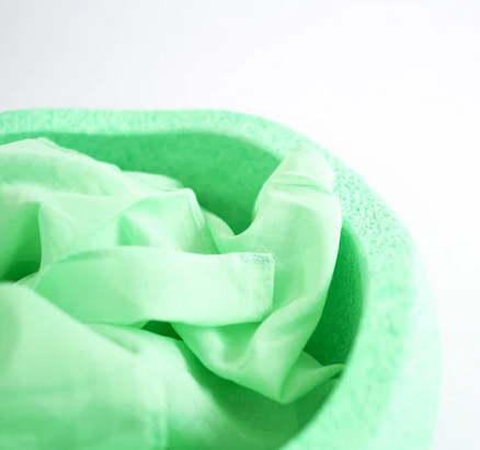LAURA`S PLAY COTTON Spieltuch SUMMER GREEN 90x90cm