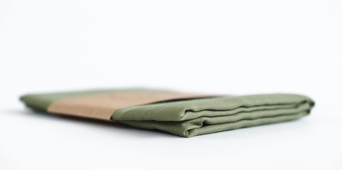 LAURA`S PLAY COTTON Spieltuch OLIVE 50x50cm