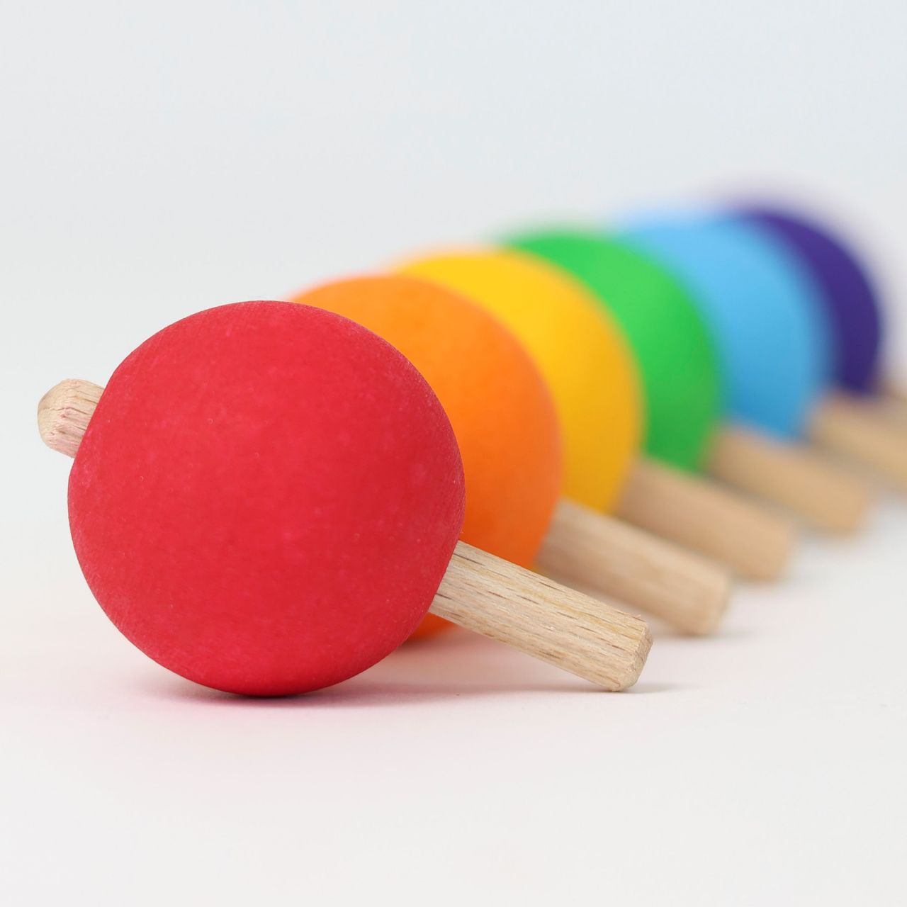 GRIMMS Regenbogenkreisel - Holzspielzeug Profi