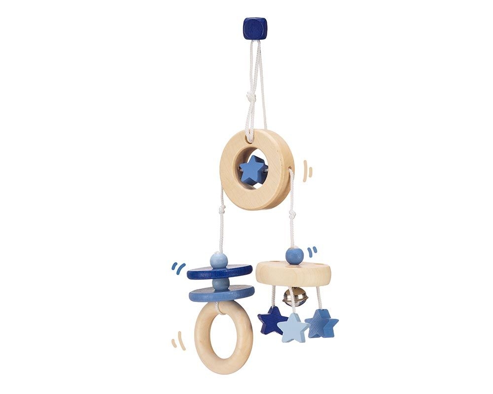 Selecta bellybutton Mini-Trapez Sternchenspaß blau
