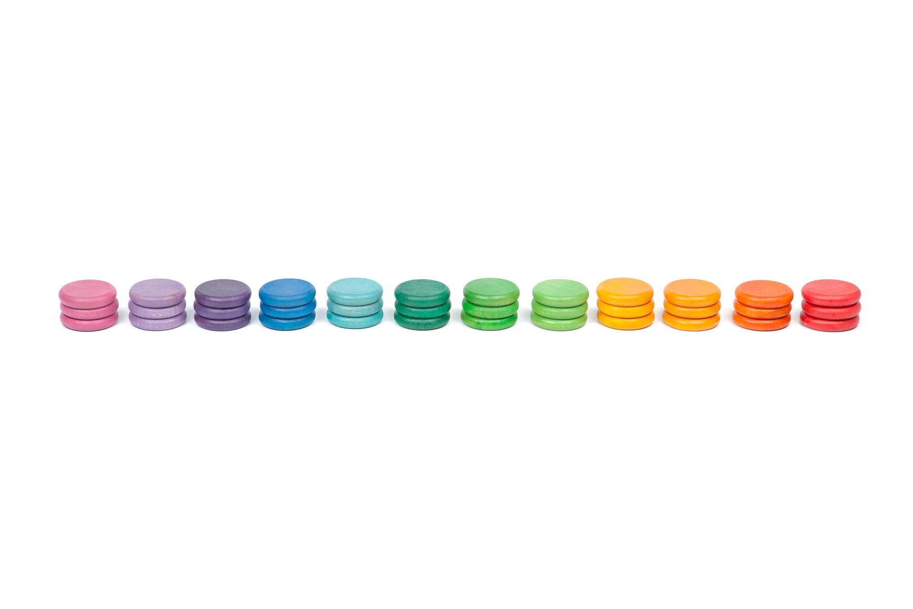 Grapat 36 Scheiben bunt (12 Farben)