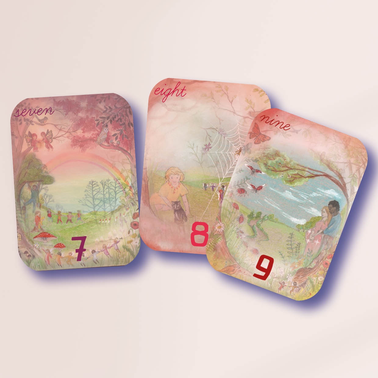 Wilded Family Waldorf Number Cards Set