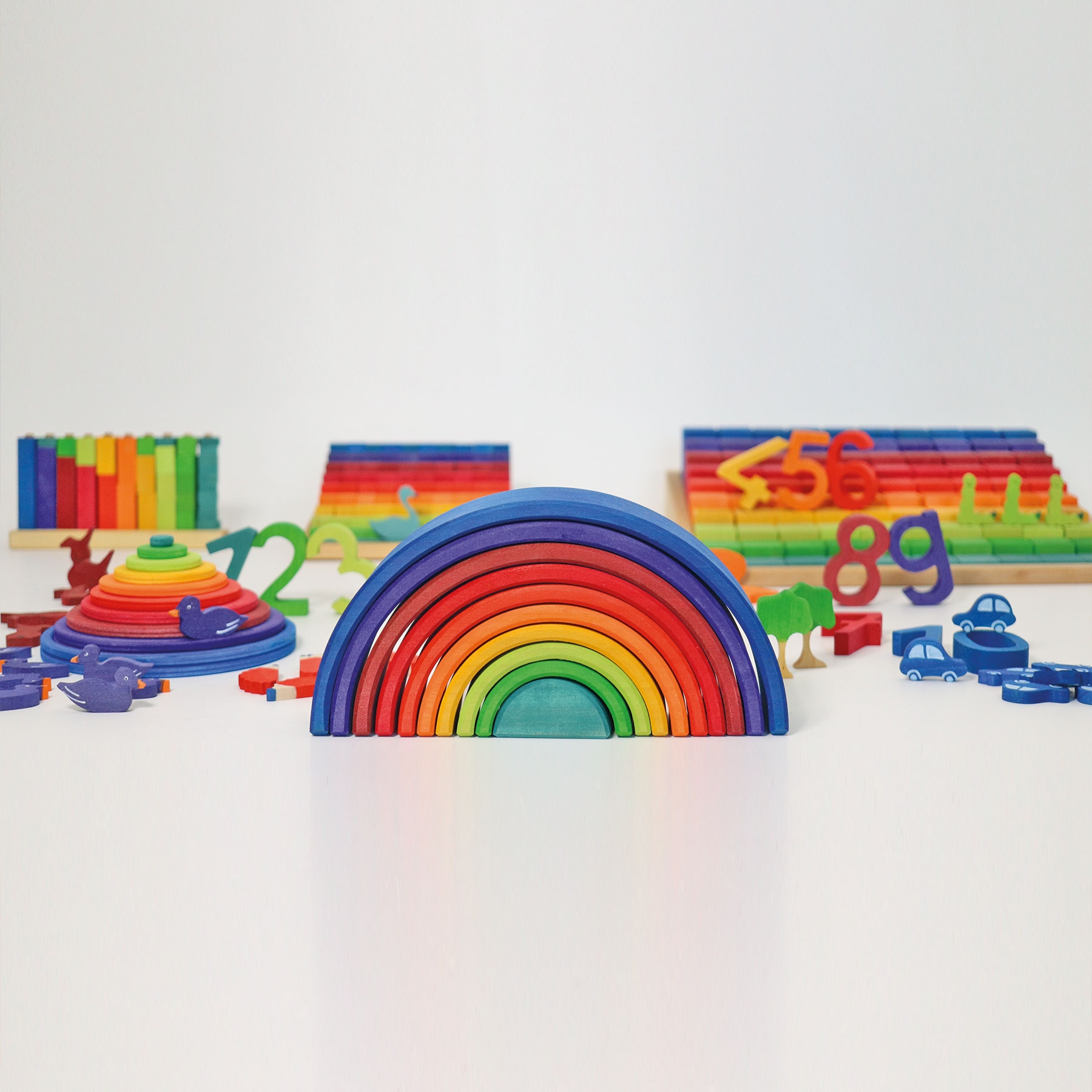 GRIMM´S Poster Regenbogen Zahlenland