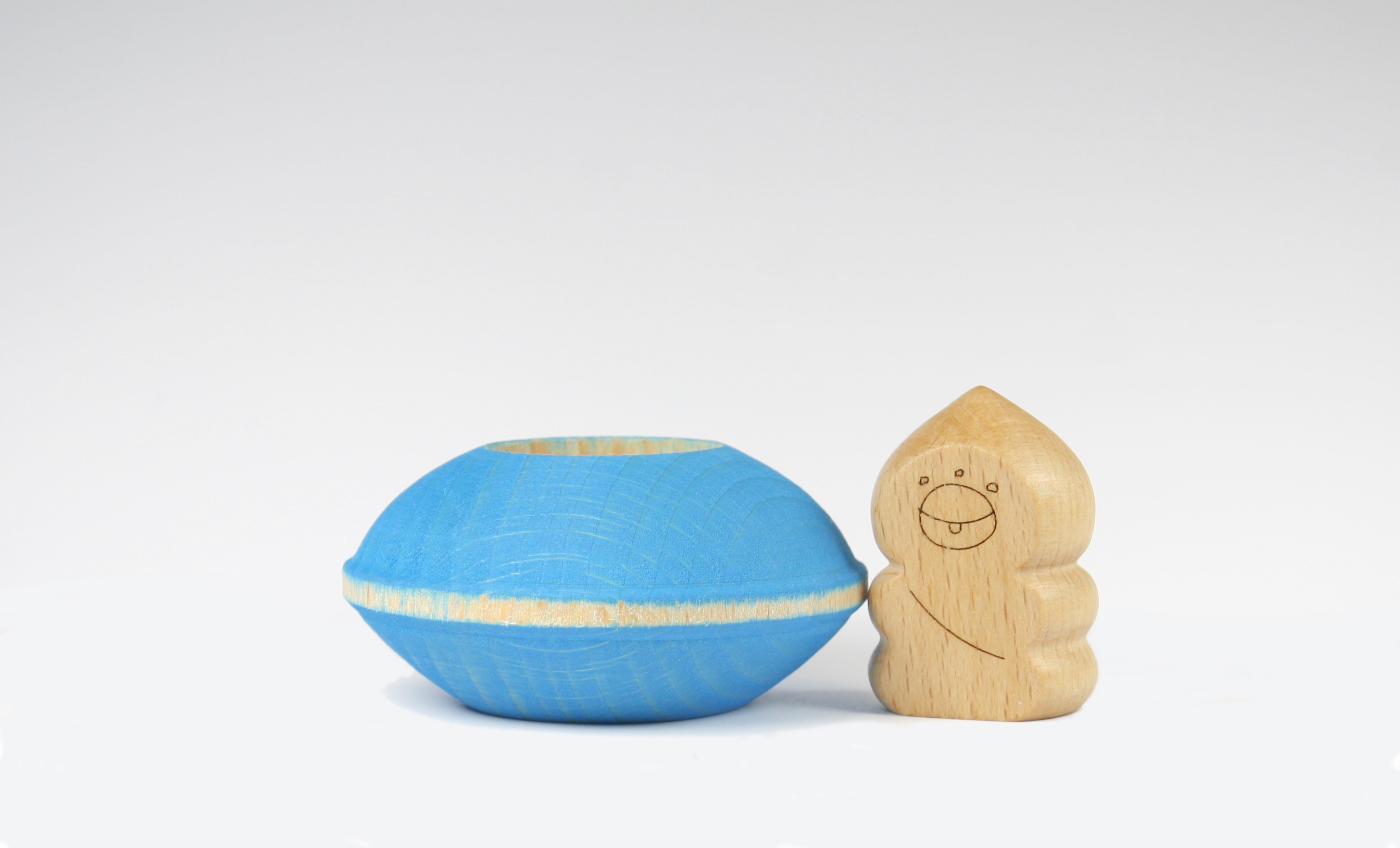 OCAMORA UFO mit Alien blau