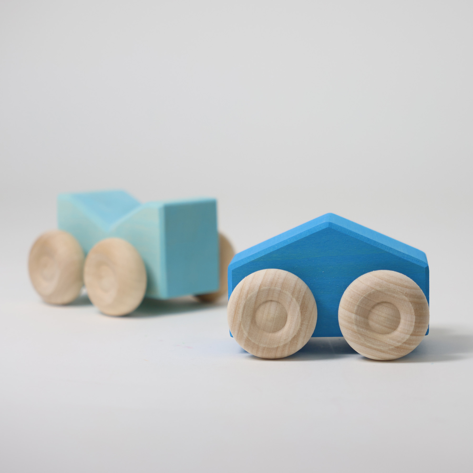 GRIMM`S Stapel-Autos blau