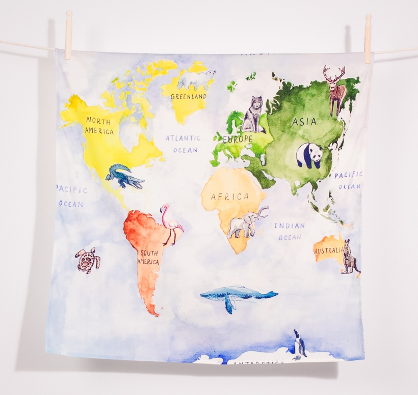 Wonderie Spieltuch Our World MAXI