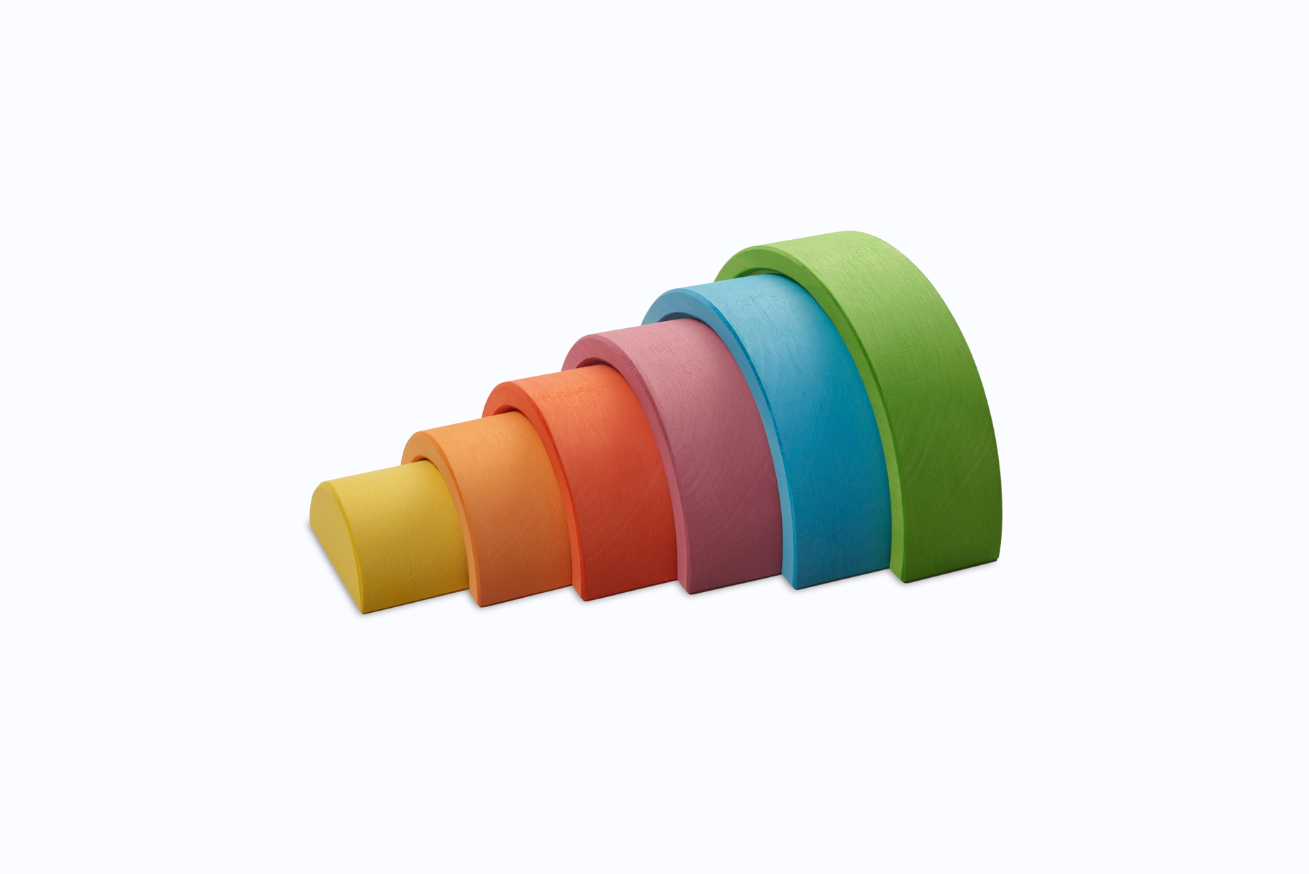 OCAMORA Grüner Regenbogen (6 Teile)