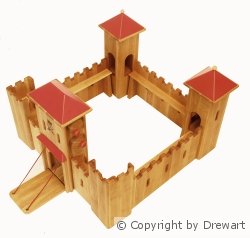 Drewart Großes Schloss rot