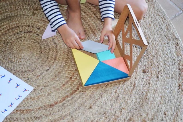 Me&Mine Tangram pastell