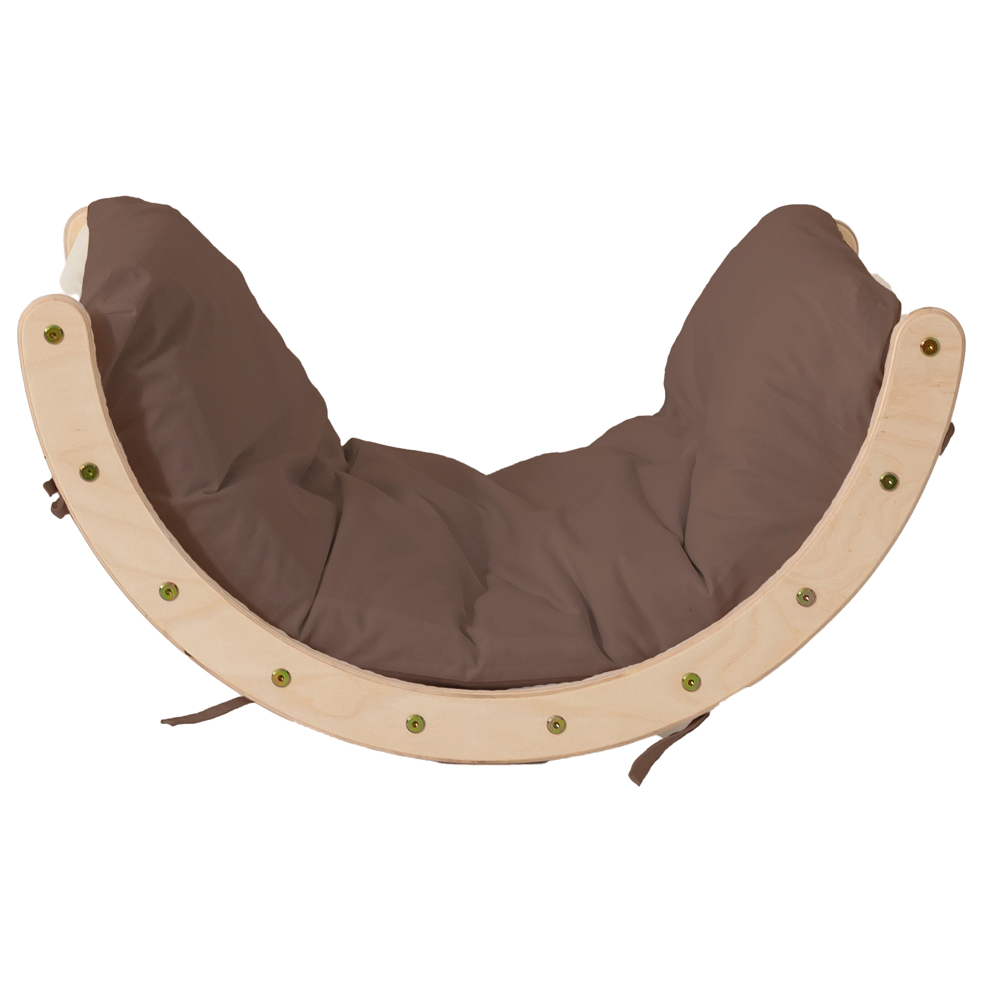 ClimbUpToys Kletterset FOLD UP mit Zelt & Kissen (6-tlg.) - Holzspielzeug Profi