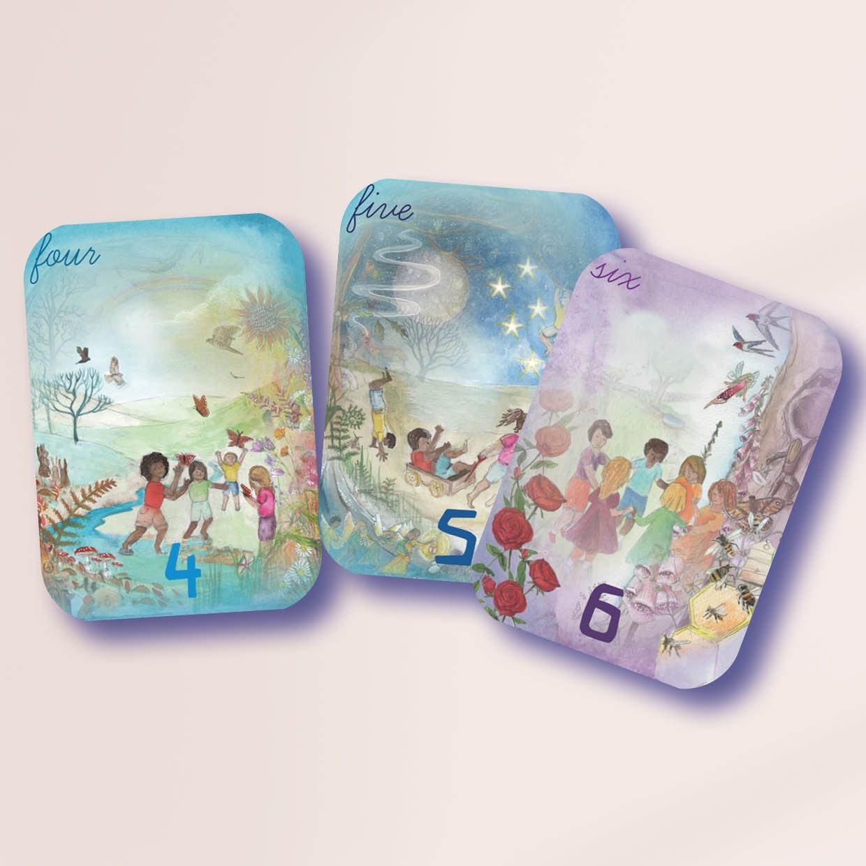 Wilded Family Waldorf Number Cards Set