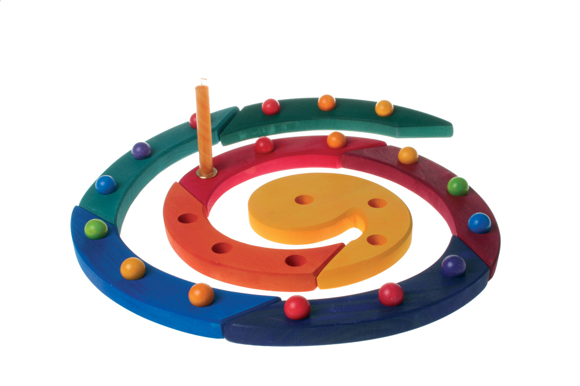 GRIMM´S Geburtstagsspirale Regenbogen