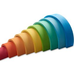 OCAMORA Blauer Regenbogen (9 Teile)