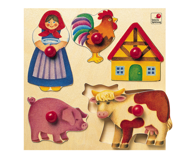 Selecta Puzzle Bauernhof