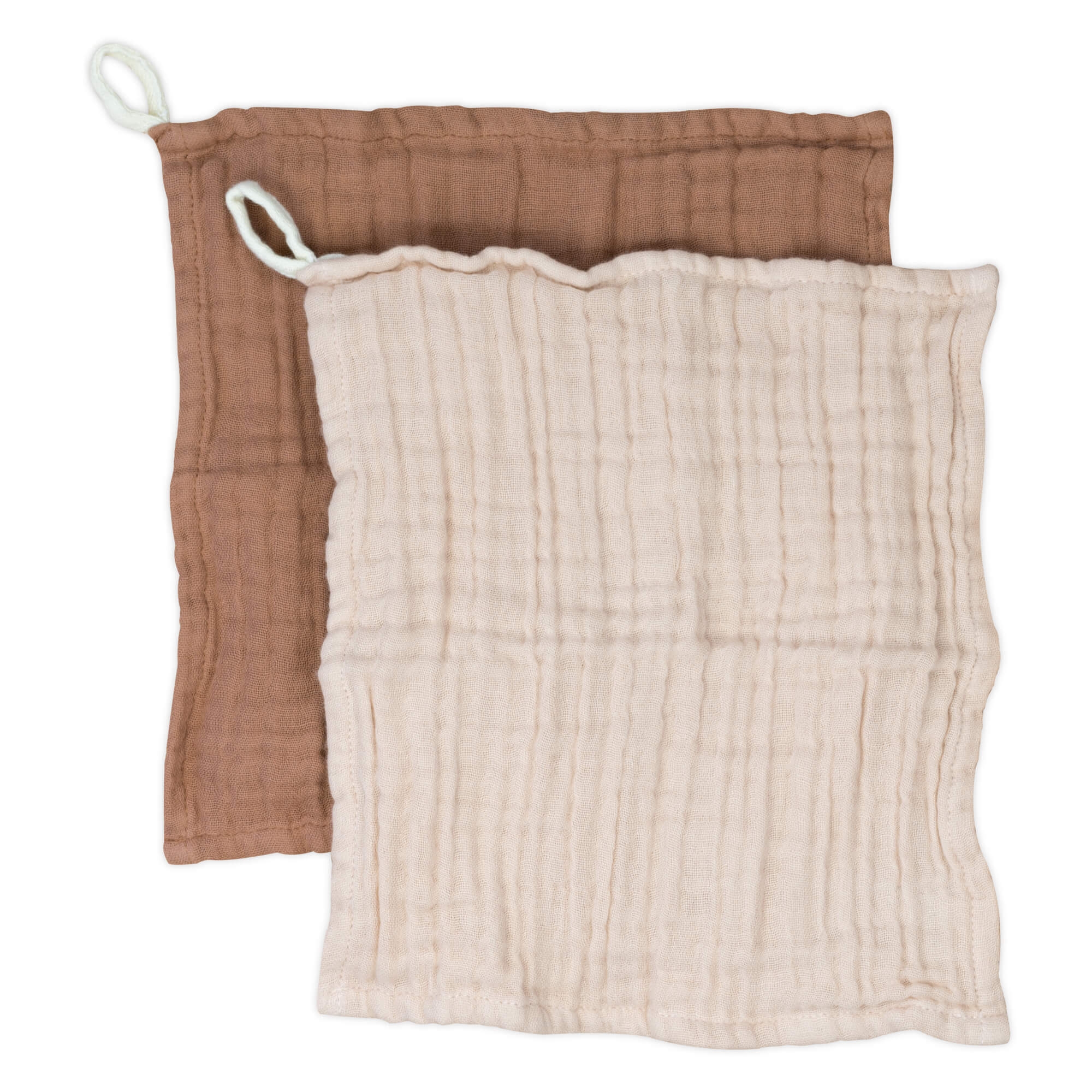 Baby Bello Mundtuch Burp Cloths Desert Rose