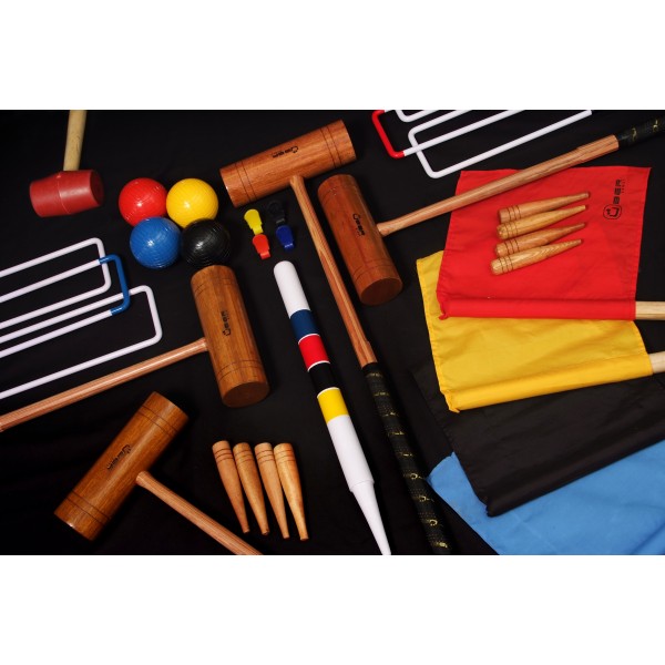 Übergames Pro Krocket Set (6 Personen)