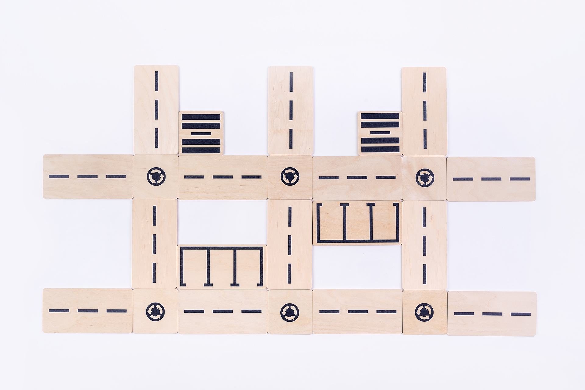 JUST BLOCKS - JUST ROADS (24 St.)