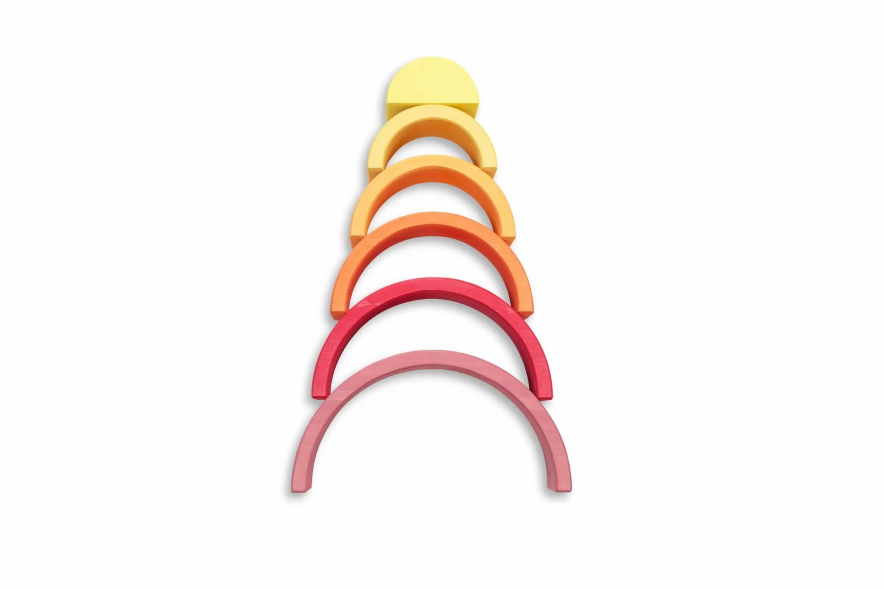 OCAMORA Rosa Regenbogen (6 Teile)