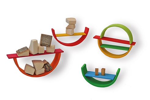 GRIMM´S Bauplatten Regenbogen (11 Teile)