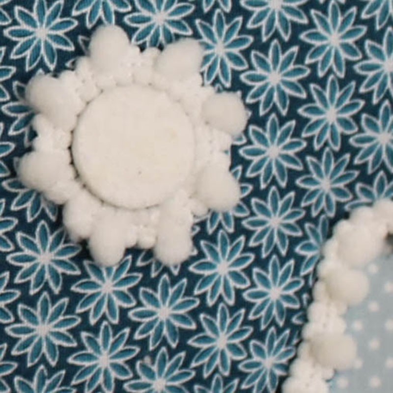 MOEPA Textil-Bild Snowy Cloud