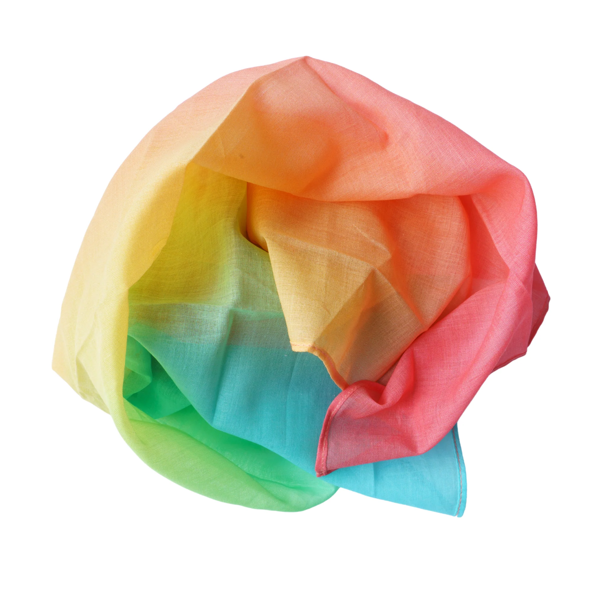 Lauras Play Cotton Spieltuch PASTELL RAINBOW - Holzspielzeug Profi