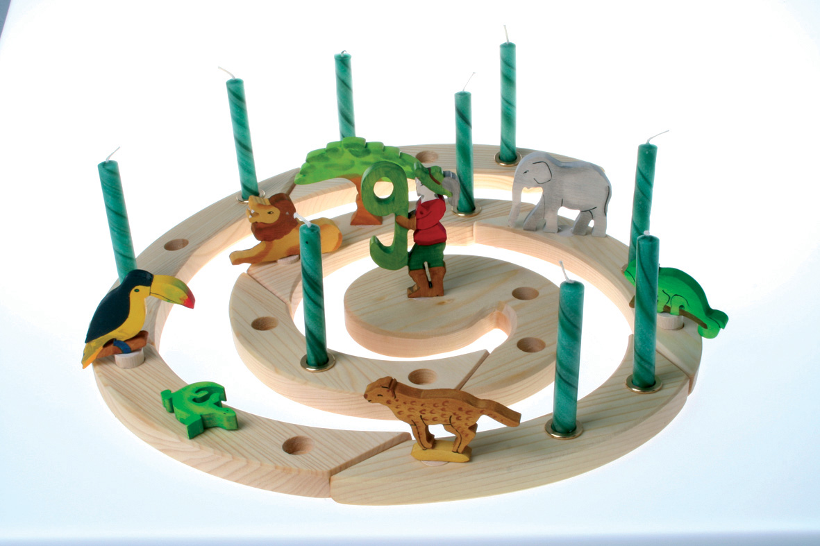 GRIMM´S Stecker Elefant, handbemalt