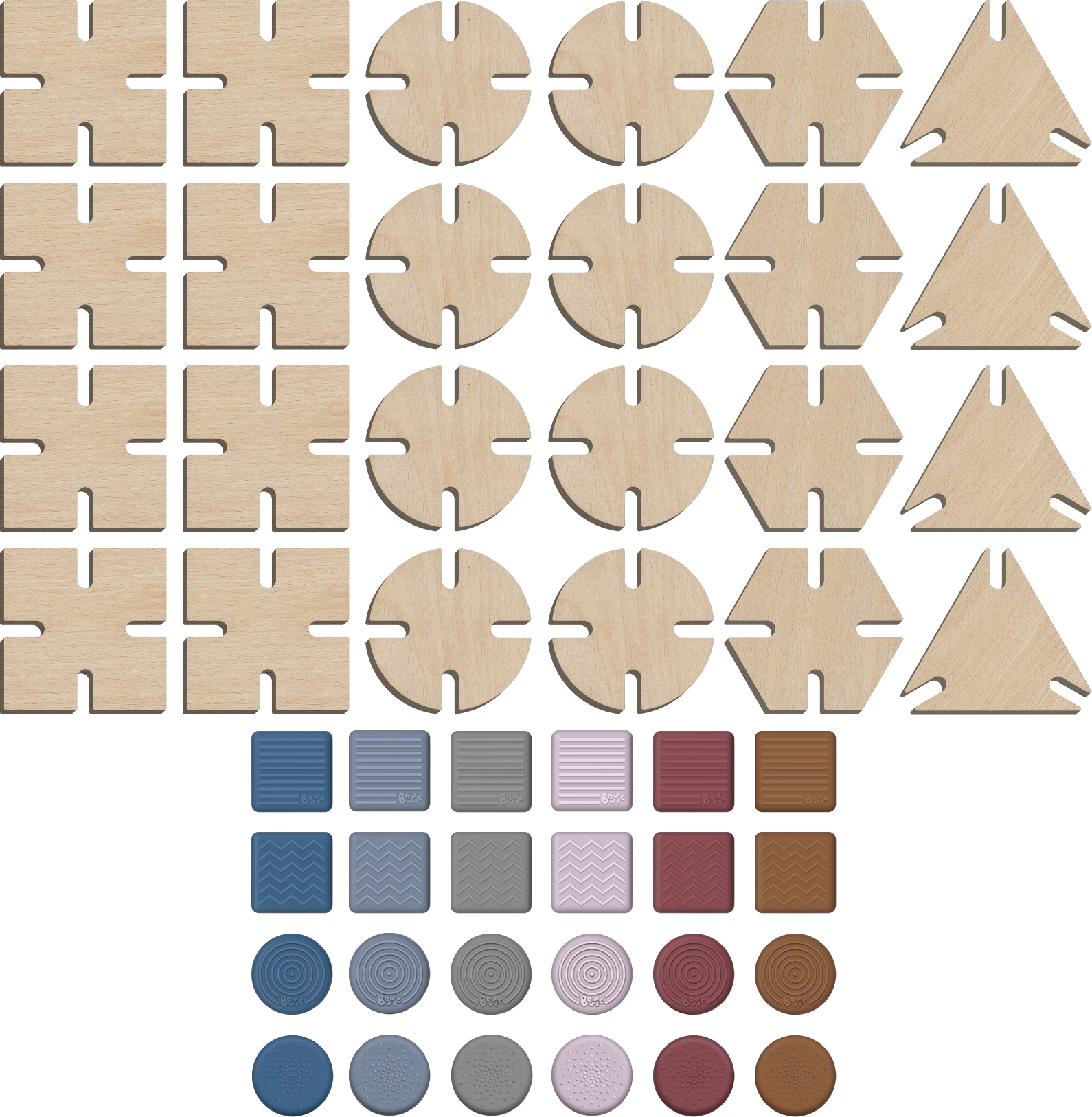 BAVVIC Builder Set (48 Teile)