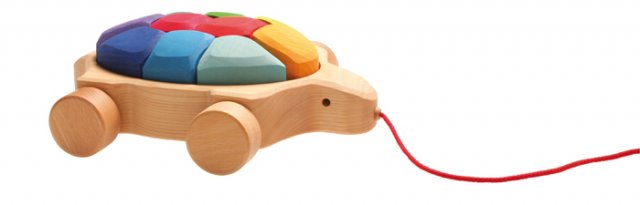 GRIMM´S Ziehtier Regenbogen Schildkröte