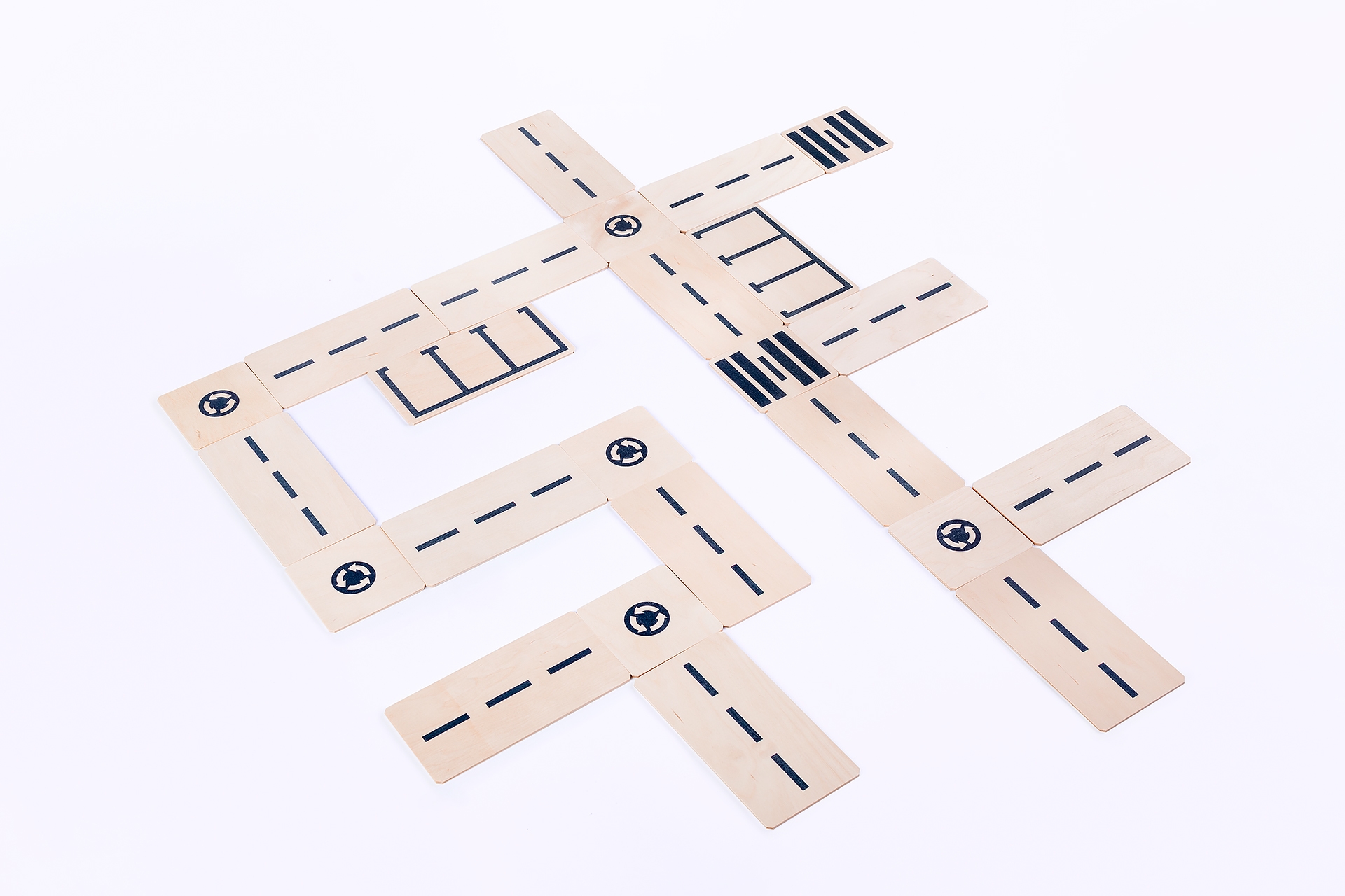 JUST BLOCKS - JUST ROADS (24 St.)
