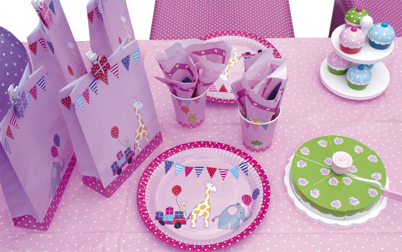 JaBaDaBaDo Servietten Kalas pink (20 Stk.)