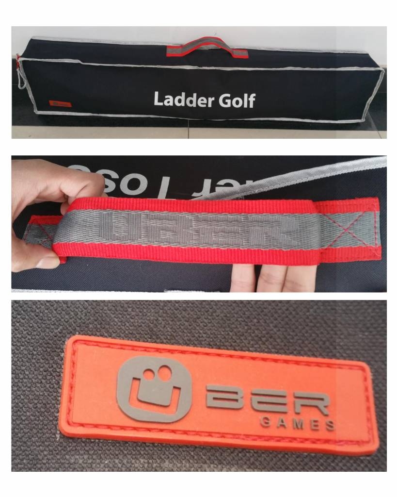 Übergames Meister Leitergolf weiß-grün SOFT Bolas