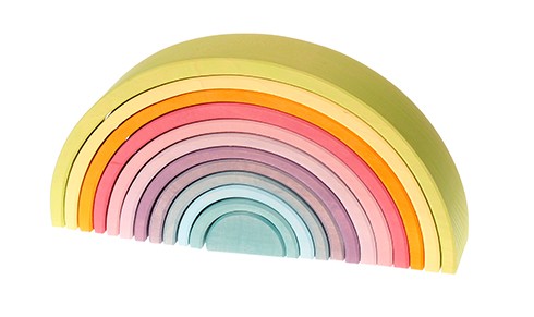 GRIMM´S Großes Bogenspiel Regenbogen pastell