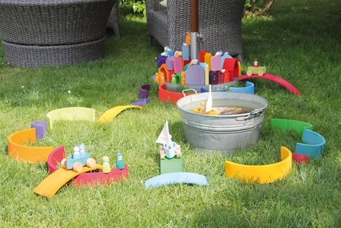 GRIMM´S Kleine Strandsegler (4er Set)