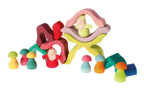 GRIMM´S Sortierspiel Pilze pastell