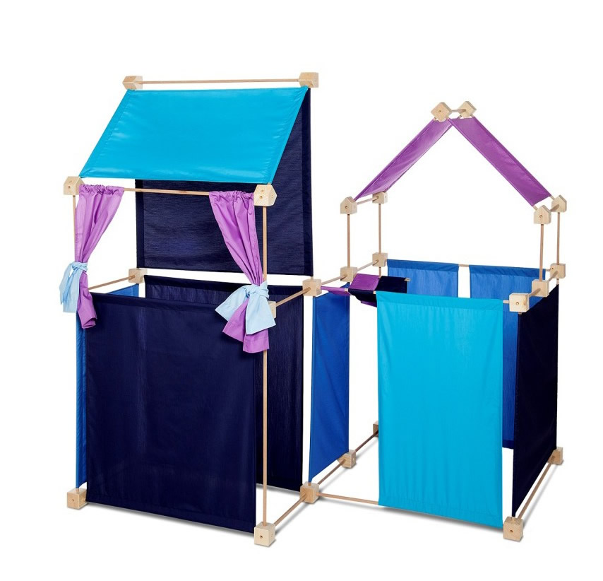 Trígonos MAXI BLUA (blau-türkis-pink)
