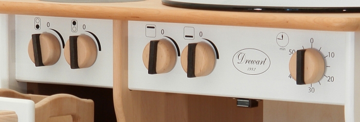 Drewart Kinderküche Kombi mit Handtuch weiß