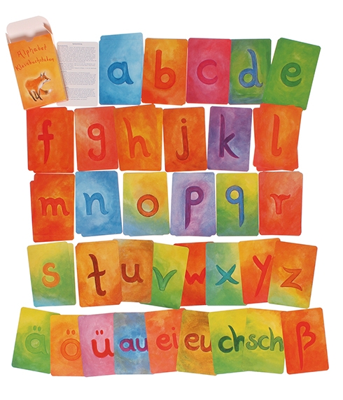 GRIMM´S Kartenspiel  Alphabet Kleinbuchstaben