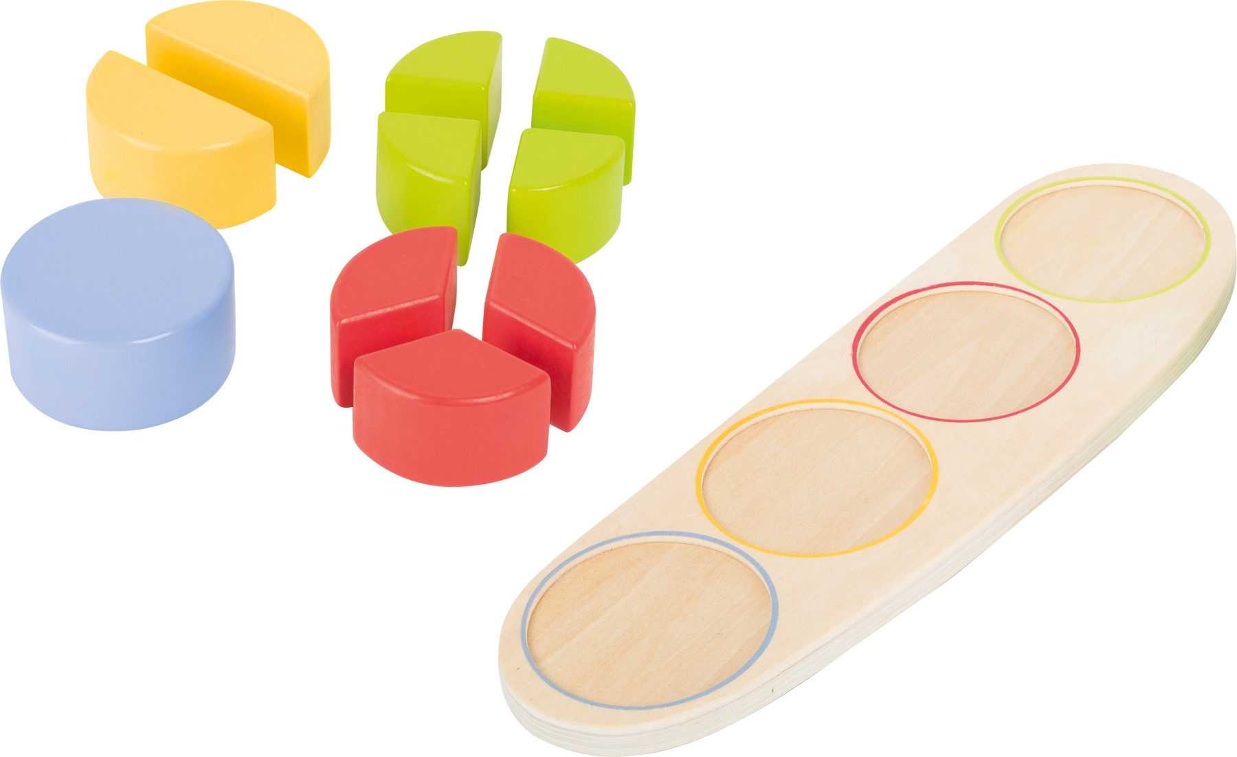 Steckpuzzle Bruchkreise Educate