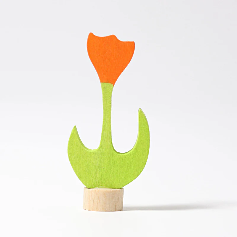 GRIMM'S Stecker Tulpe orangefarben
