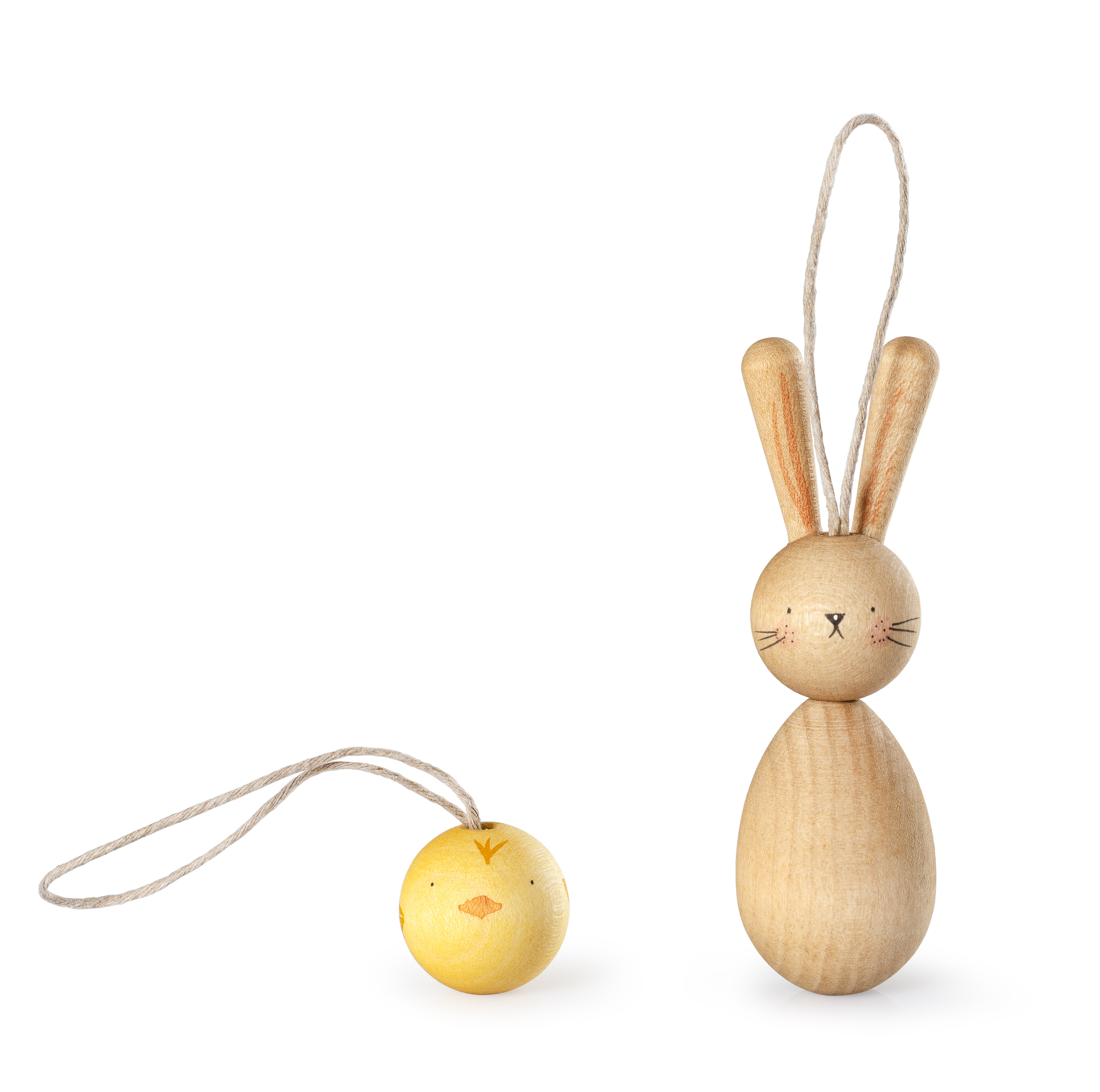 Grapat Oster Ornament No3 Hop and Peep - Holzspielzeug Profi