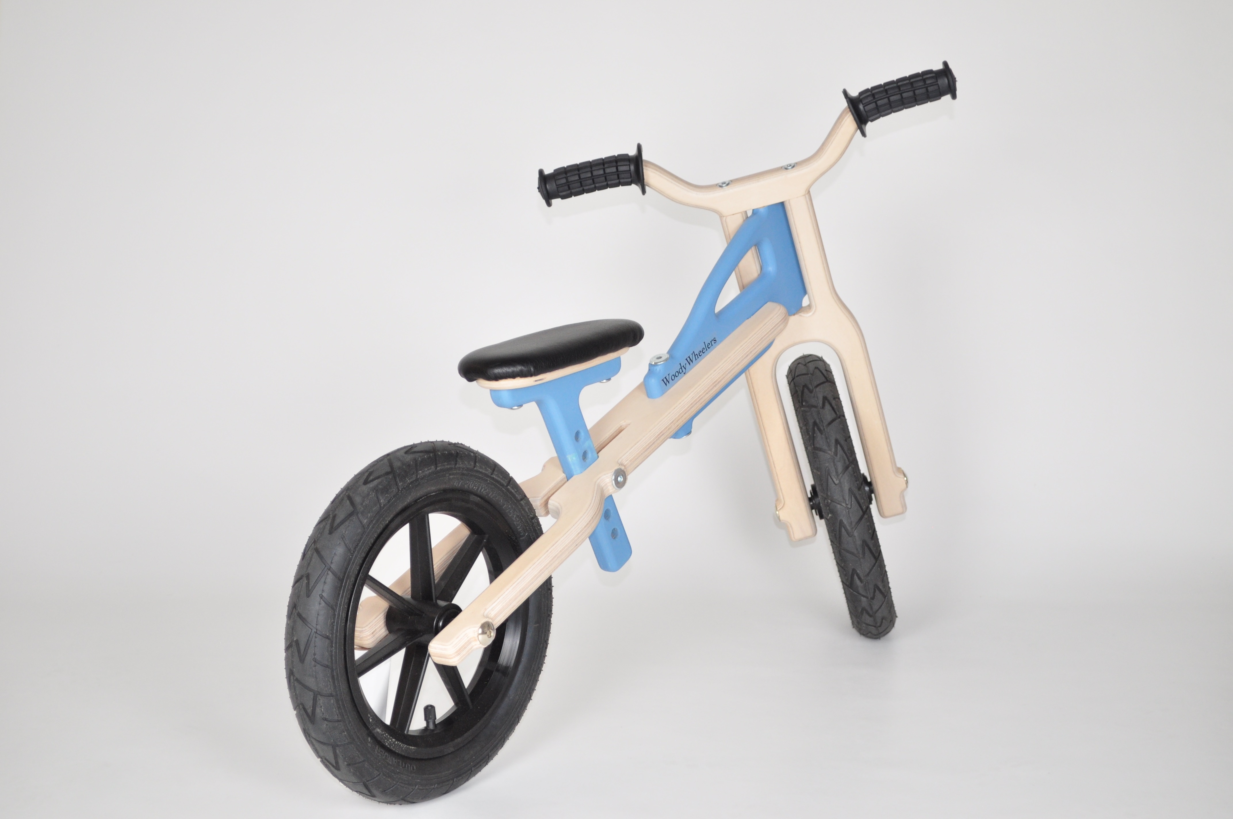 WoodyWheelers Laufrad Woody blau