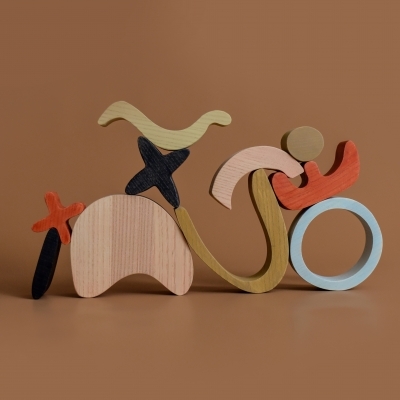 MinMin Copenhagen Abstract Art Building Blocks